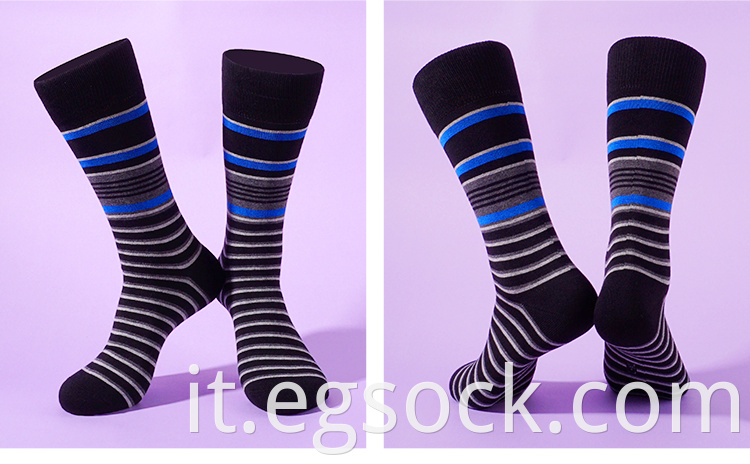 Dots Plaid Stripe Design Socks